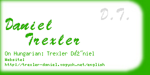 daniel trexler business card